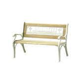 School Bus Cast Iron Kid's Park Bench