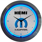 Mopar Hemi Neon Clock