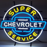 GM Chevrolet Service Neon Sign