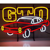 GM GTO Neon Sign