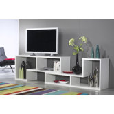 Stewart Office Bookcase in White