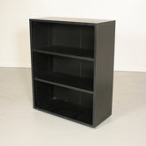 Pierce Office Three Shelf Bookcase in Coffee