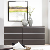 Tucson Bedroom 6 Drawer Double Dresser