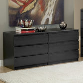 Scottsdale 6 Drawer Double Dresser
