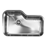 17.75" x 30" Single Bowl Undermount Stainless Steel Kitchen Sink
