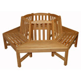 Teak Tree Garden Bench
