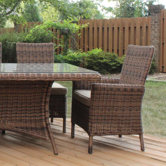 Del Ray Wicker Arm Chair