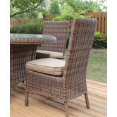 Del Ray Wicker Side Chair