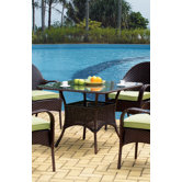 Bahia Wicker Bistro Table
