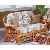 South Sea Rattan Loveseats
