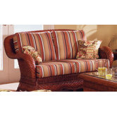 Autumn Morning Loveseat with Cushions