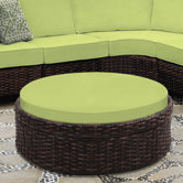Saint Tropez Round Ottoman