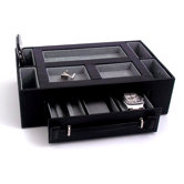 Valet Box with Pen and Watch Drawer