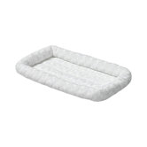 Quiet Time Fashion Pet Bed in White Swirl
