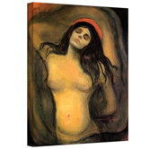 Edvard Munch ''Madonna'' Canvas Art
