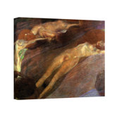 Gustav Klimt ''Moving Water'' Canvas Art