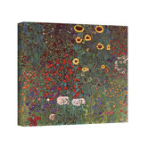 Gustav Klimt ''Sunflower Grade'' Canvas Art