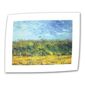 Vincent van Gogh "Green Wheat Fields" Canvas Wall Art