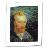 Vincent Van Gogh "Self Portrait" Canvas Wall Art