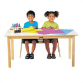Large Multi-Purpose Rectangular Table -Maple
