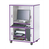 Rainbow Accents Computer Cabinet - Rectangular (24" x 33.5")