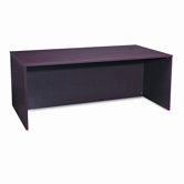 Basyx Bl Laminate Series Rectangular Desk Shell, 72" Wide
