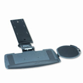 Bravo Articulating Keyboard/Mouse Platform, 20-3/4 x 11, Black