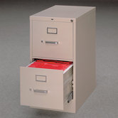 510 Series Two-Drawer Letter Vertical File w/ Free Box of File Folders