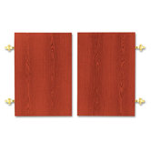Optional Doors, 1870/1890 Series Laminate Bookcases