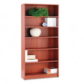 1870 Series Bookcase, 6 Shelves, 36w x 11-1/2d x 72-5/8h, Henna Cherry