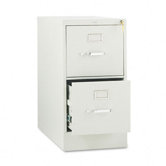 210 Series Two-Drawer, Full-Suspension File, Letter, 28-1/2d, Lt GY