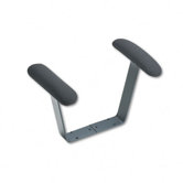 Height-Adjustable T-Post Arms for Sensible Seating Series Swivel Chairs