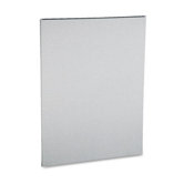 Simplicity II Series Panel, 100% Polyester, 49w x 1-1/2d x 65h, Alumina Gray