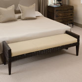 Artisan Wooden Bedroom Bench