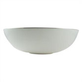 Platinum Fine Bone China Serving Bowl