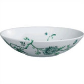 Chinoiserie White Coupe Soup Bowl