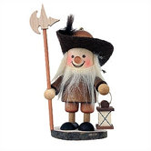 Night Watchman in Natural Wood Finish Ornament
