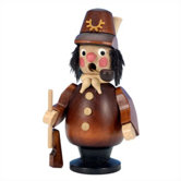 Natural Wood Hunter Incense Burner