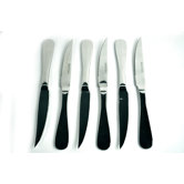6 Piece Stainless Steel Steak Knife Set