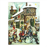 Large Village and Kids Advent Calendar