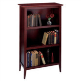 Expresso 48" H Three Tier Bookcase
