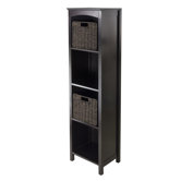 Terrace 5 Tier Storage Shelf with 2 Small Baskets