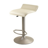 Adjustable Airlift Bar Stool in Creeme