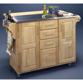 Kitchen Cart Stainless Steel Top