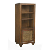 Cabana Banana Pier Bookcase/Audio Cabinet