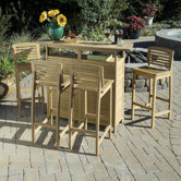 Bali Hai 5 Piece Bar Set