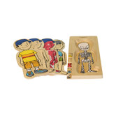 Wooden 5 Layer Boy Puzzle
