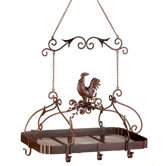 Rooster Hanging Pot Rack
