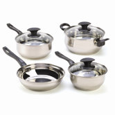 Stainless Steel 7-Piece Cookware Set