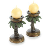 Tropical Tree Candle Holder